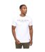 T-shirt Jamals Homme Blanc Crosshatch-2