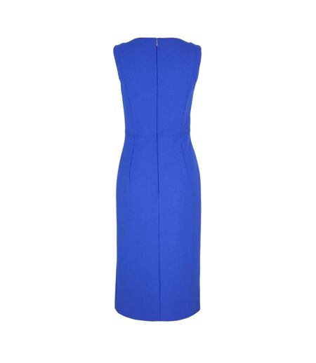 Robe Mi-longue Sans Manches Demboka Femme Bleu Vif Boss
