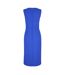 Robe Mi-longue Sans Manches Demboka Femme Bleu Vif Boss-2