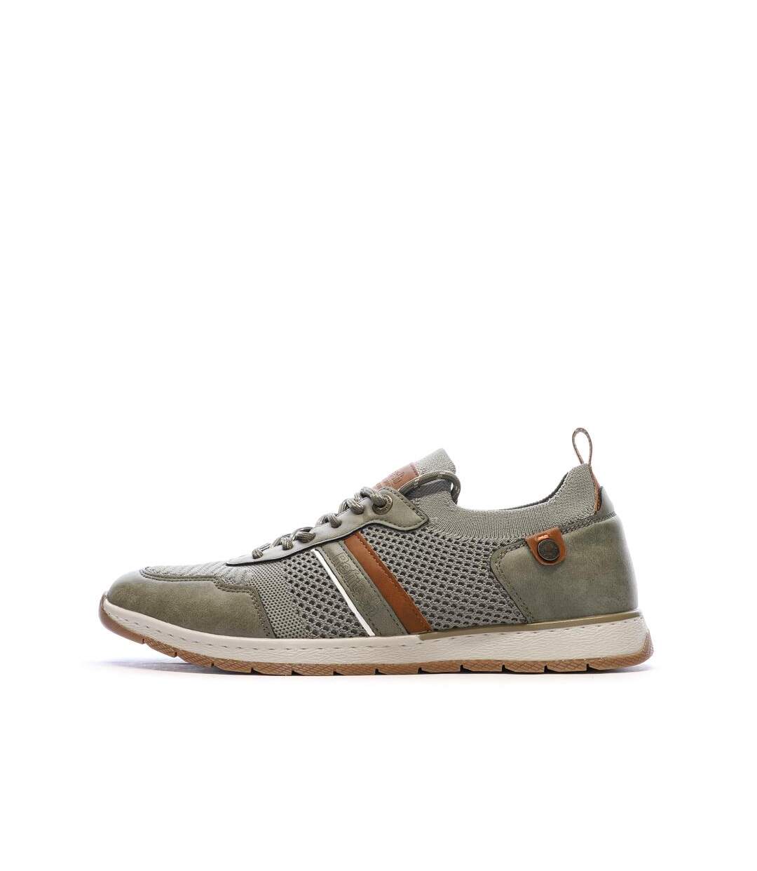 Baskets kaki homme refresh 175665-1