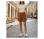 Short en coton et lin Femme MAYFLOWER BOCCAC : la légèreté naturelle à longueur ajustable-5