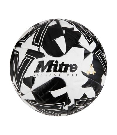 Ballon de foot ultimax one taille 5 blanc / noir Mitre