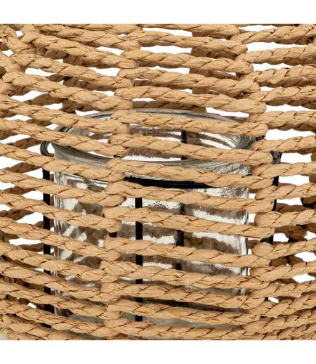 Lanterne Ronde Déco Maty 18cm Naturel