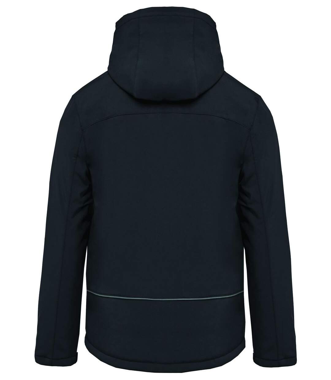 Parka softshell matelassée à capuche - K650 - homme - gris titanium-3