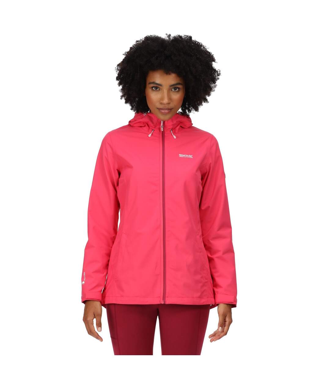 Veste imperméable hamara femme rose vif Regatta-4