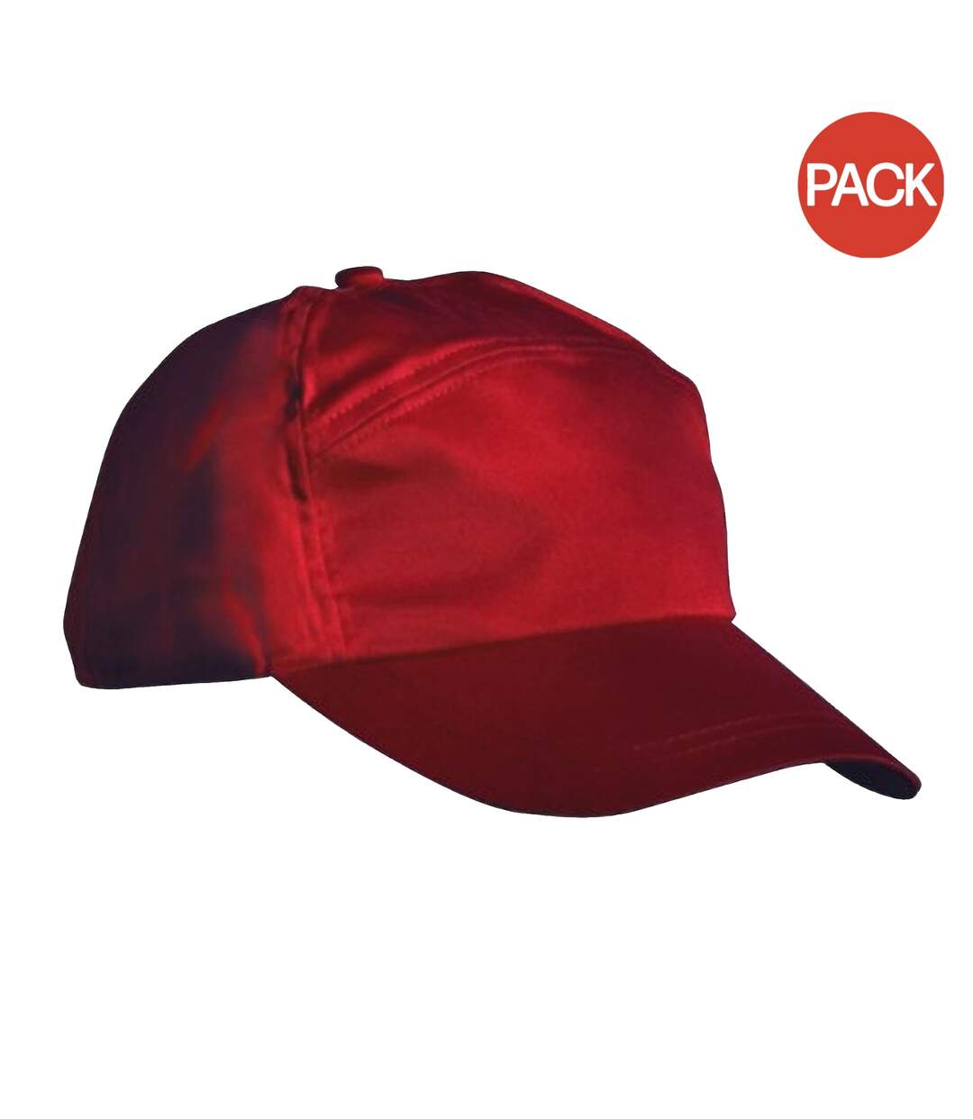 Lot de 2  casquettes unies adulte bordeaux Result