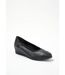 Ballerines compensées grande largeur cuir-1
