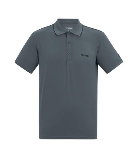 Polo Maverik Homme Gris Foncé Regatta