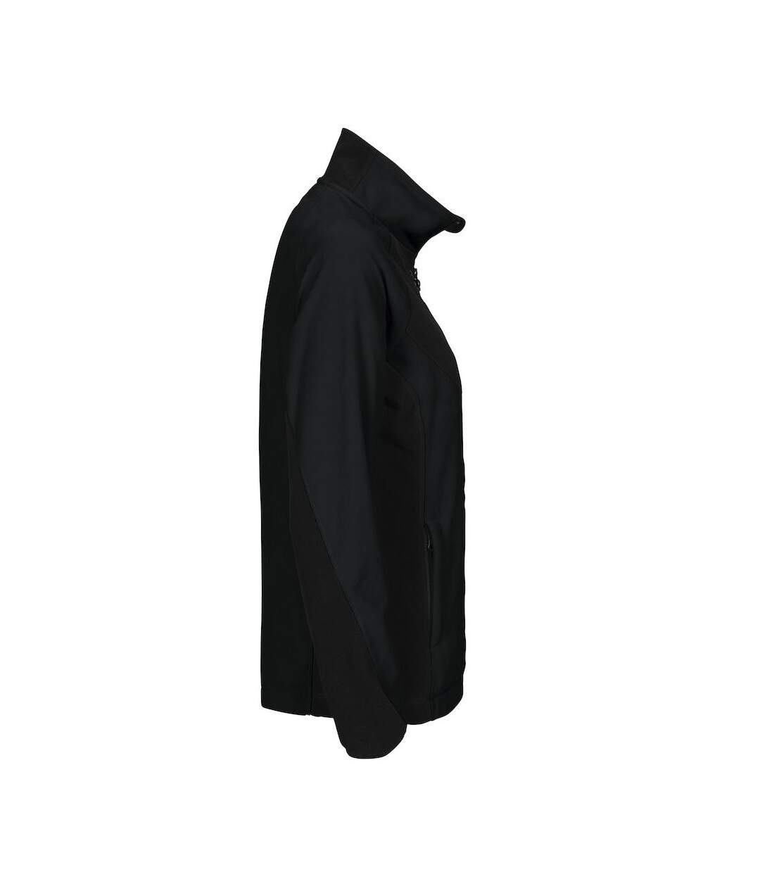 Womens/ladies Microfleece Jacket Black Projob-4