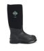 Muck Boots Unisex Chore Classic Hi Patterned Wellingtons (Black) - UTFS4292