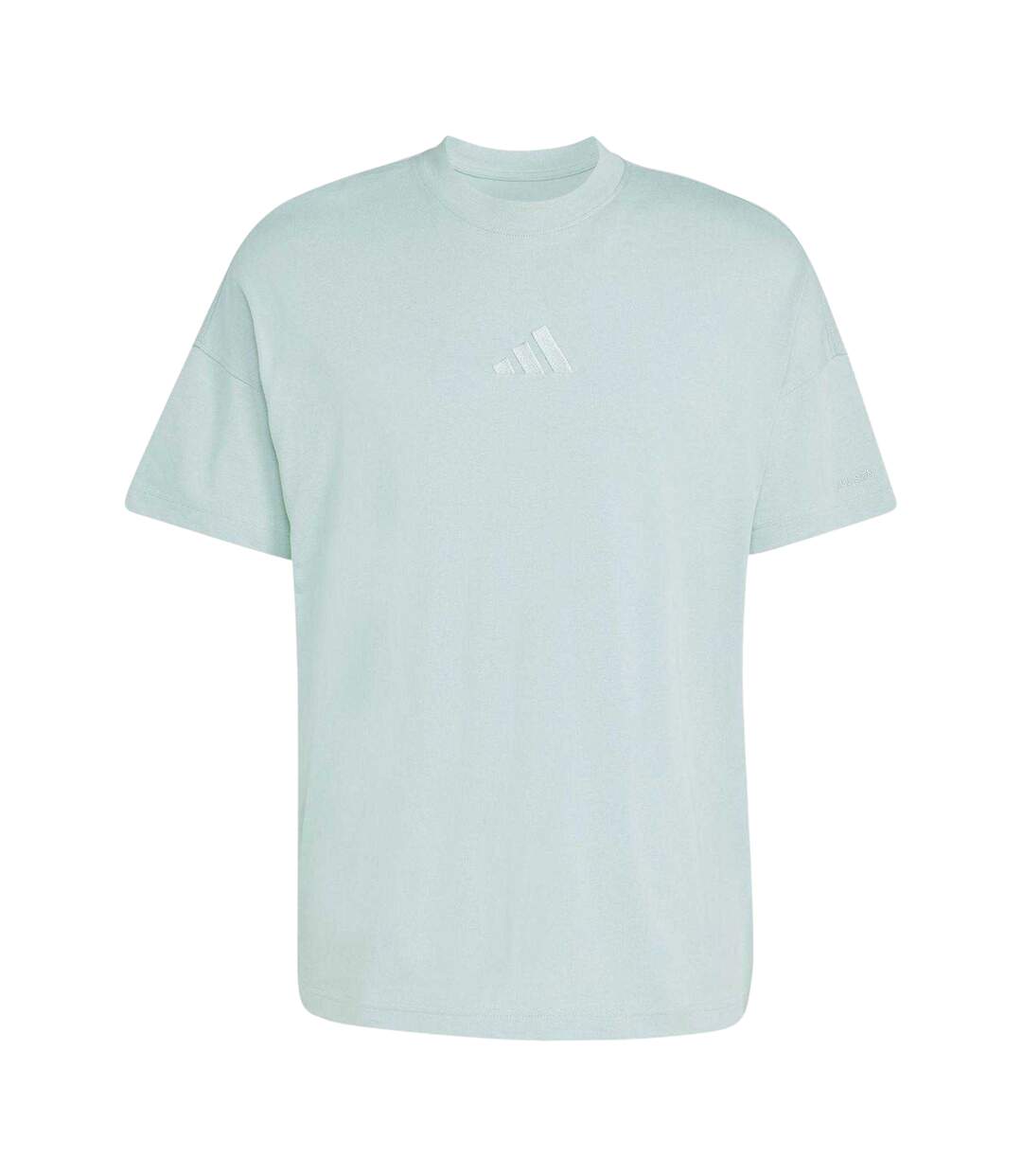 Mens Embroidered Logo T-shirt Sage Adidas-2