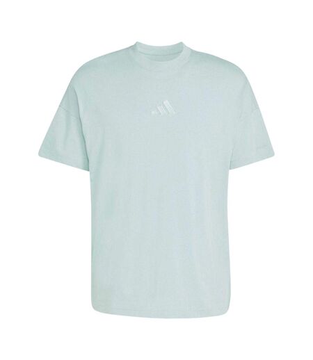 Mens Embroidered Logo T-shirt Sage Adidas