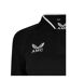Polo Manches Longues Raglan Femme Noir Castore-4