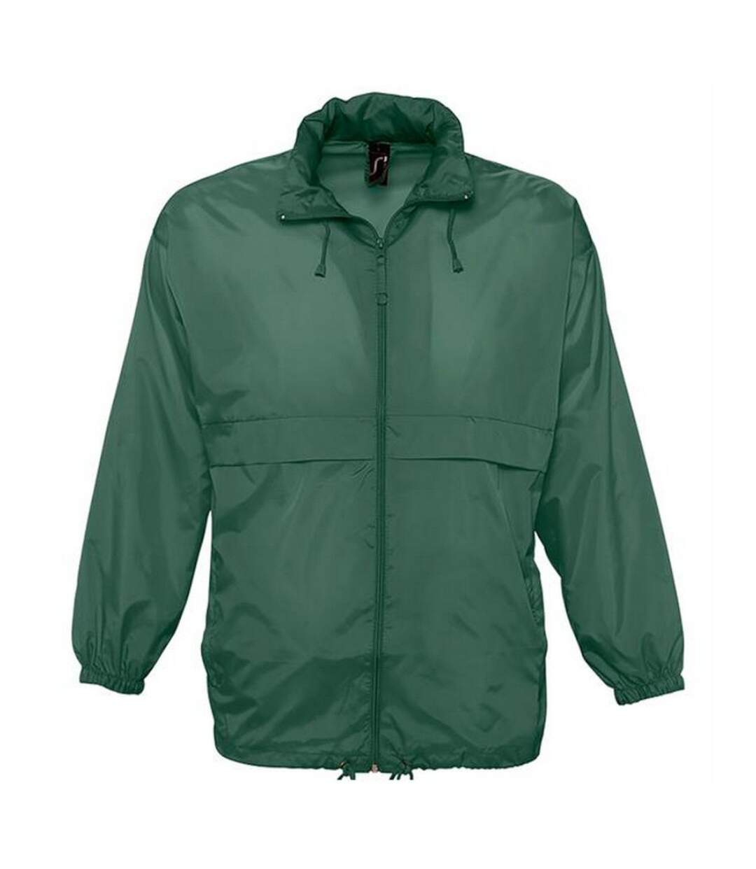 Veste coupe-vent surf unisexe vert foncé SOLS