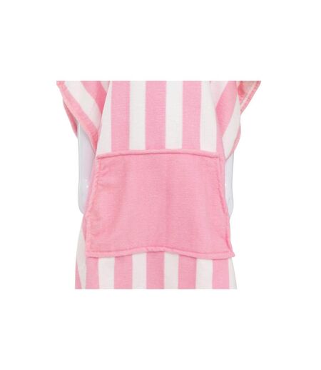 Poncho de Plage Enfant Wili 55x70cm Rose