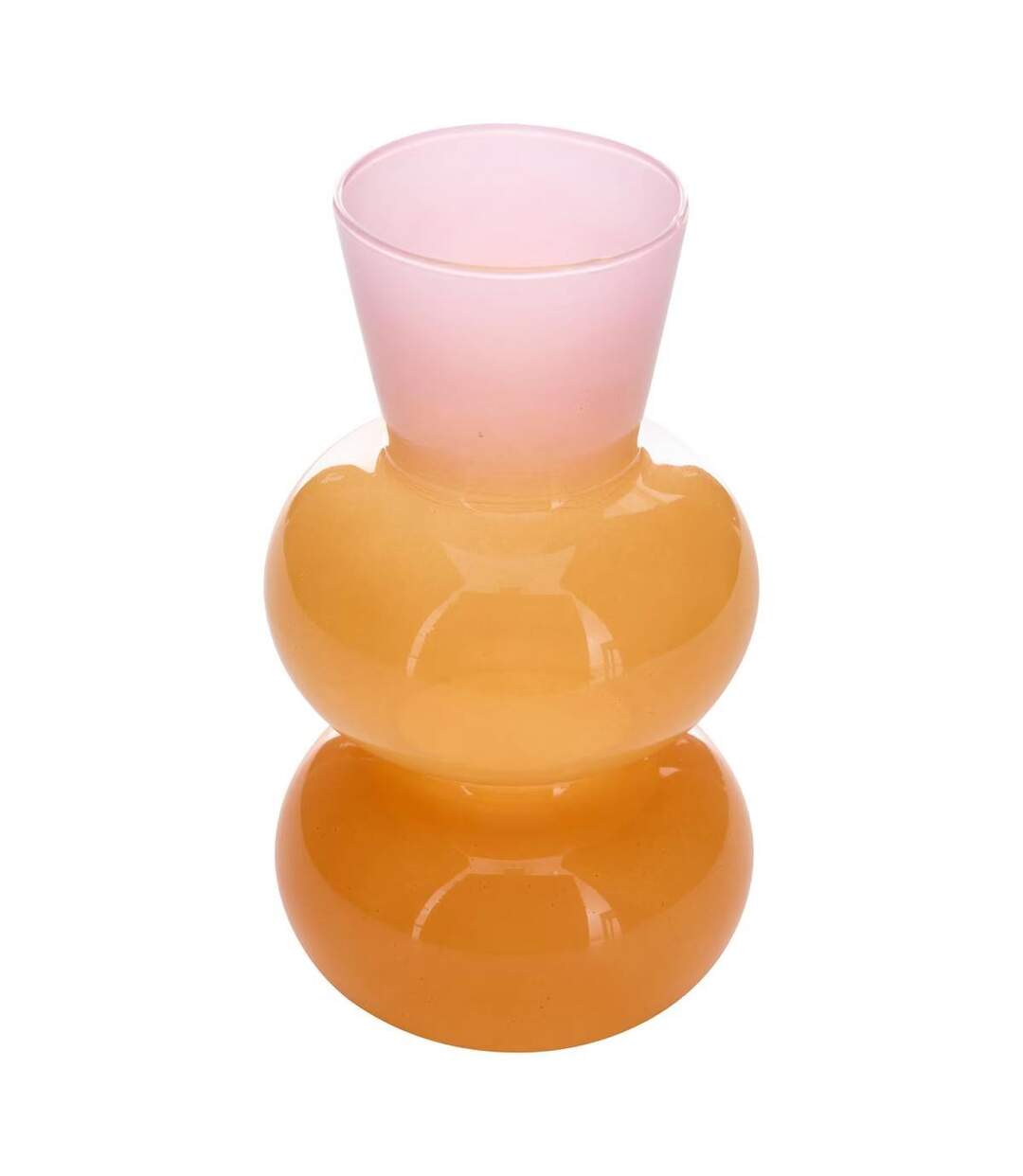 Soliflore Design en Verre Poolside 14cm Orange-1
