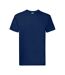 Mens Super Premium T-shirt Navy Fruit Of The Loom-1