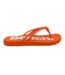 Womens/ladies Invisia Logo Flat Sandals Coral Bench-1