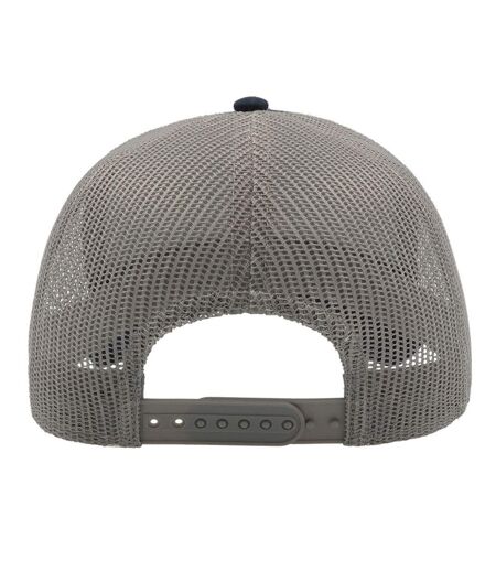 Casquette De Baseball Rapper Bleu Marine Gris Atlantis Headwear