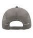 Casquette De Baseball Rapper Bleu Marine Gris Atlantis Headwear-2