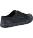 Womens/ladies Jazzin Canvas Fable Trainer Black Rocket Dog-2