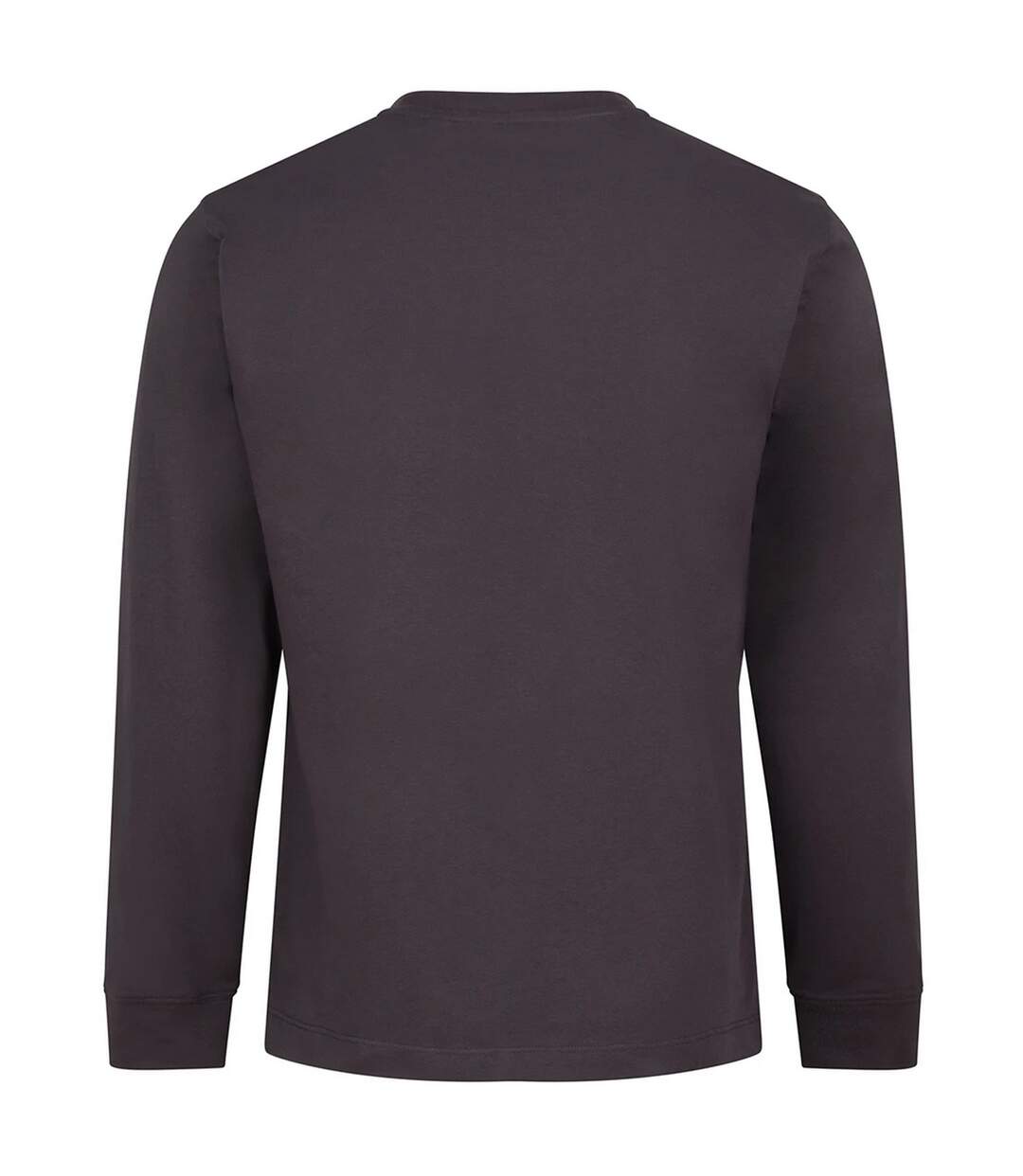 T-shirt Manches Longues Adulte Charbon Uni Awdis-2