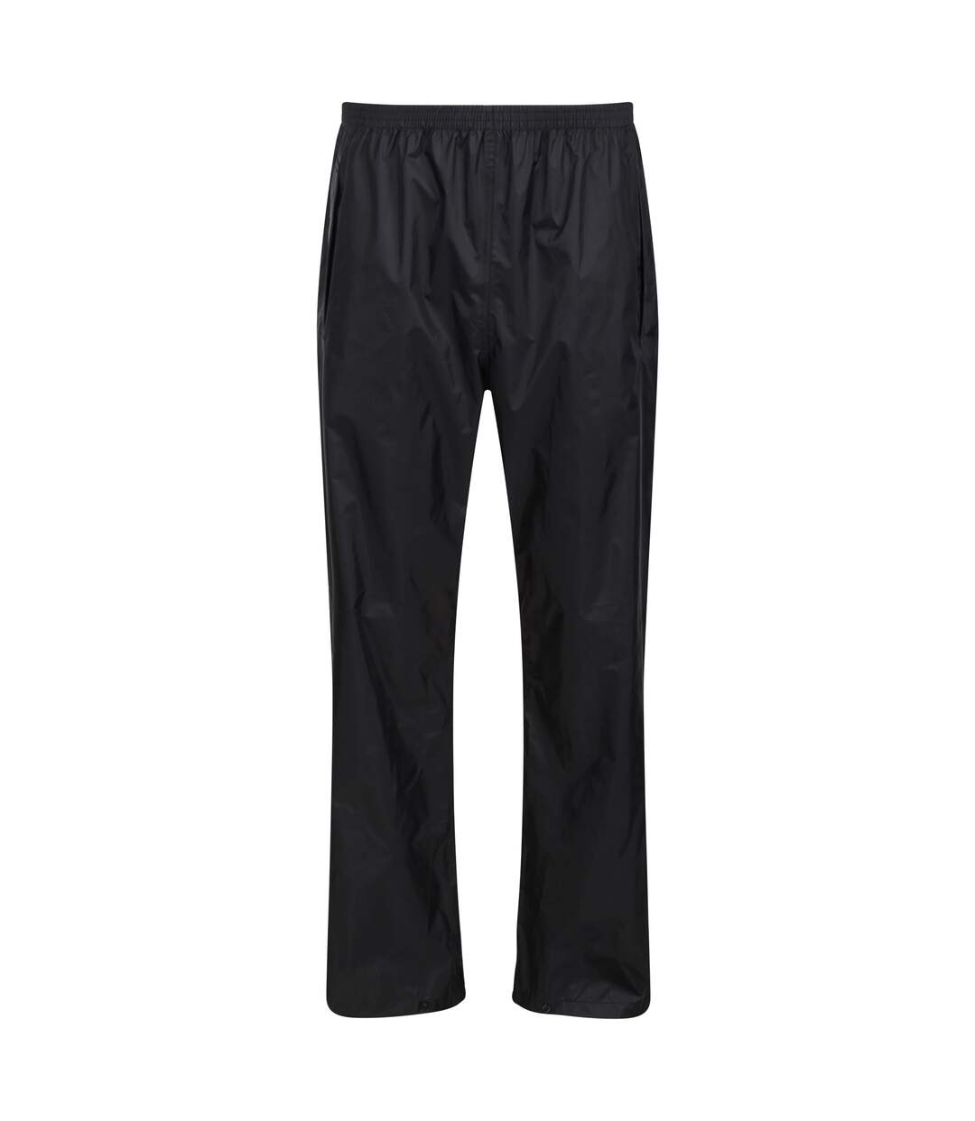 Regatta Pro Mens Packaway Waterproof Breathable Overtrousers (Black) - UTPC2995-1