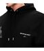 Mens Boxy Oversized Pullover Hoodie Black MKI MIYUKI ZOKU-4
