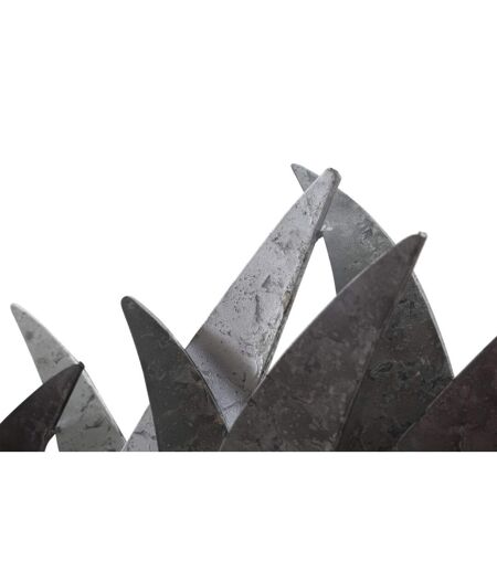 Décoration Murale en Métal Gabbiani 93cm Gris