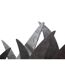 Décoration Murale en Métal Gabbiani 93cm Gris-3