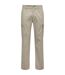 Mens Plain Straight Cargo Trousers Chinchilla Only-2