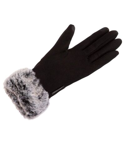 Womens/ladies betsy winter gloves xs, s black Trespass