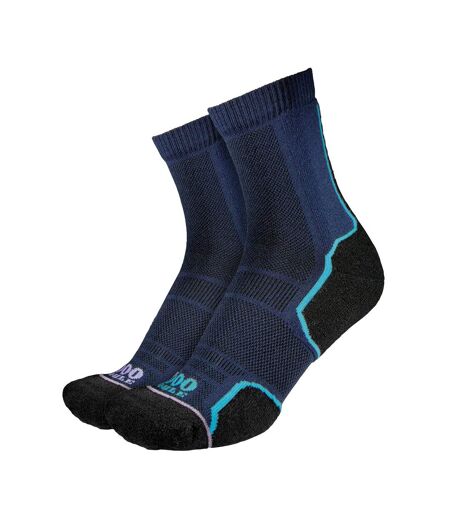 Chaussettes Trail Repreve monocouche pour hommes 2 paires