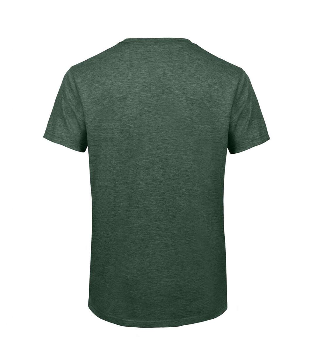 T-shirt homme vert forêt chiné B&C Favourite