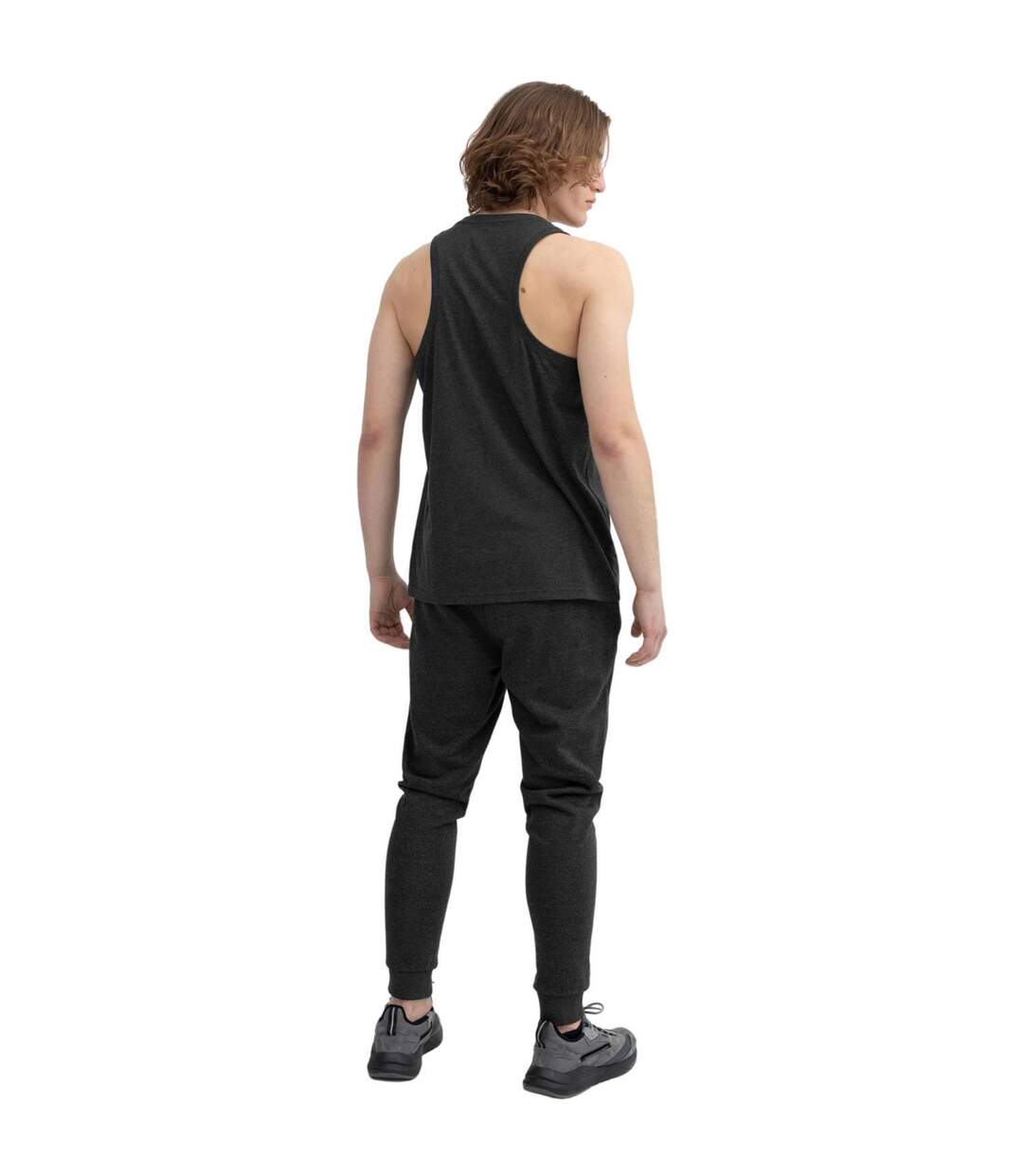 Pantalon De Jogging Ss23ttrom223 Homme Gris Foncé Chiné 4F-3