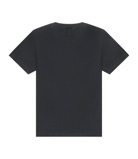 Unisex Adult Washed Canvas Heavyweight T-shirt Washed Black Bella + Canvas