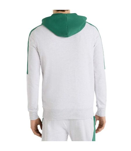 Mens Terrace Half Zip Hoodie Fir Ice Marl Umbro