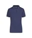 Polo Femme Bleu Marine Blanc James And Nicholson-1