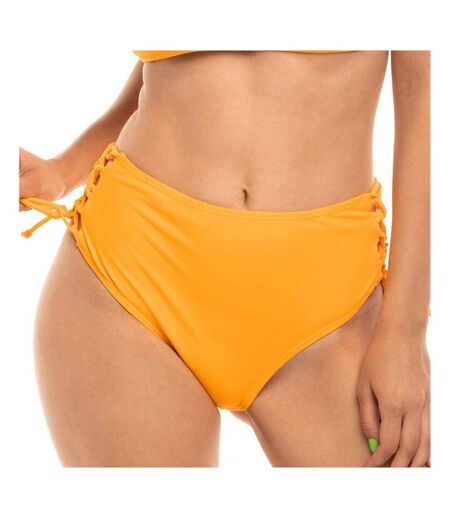 Bas de bikini taille haute jaune femme sun project