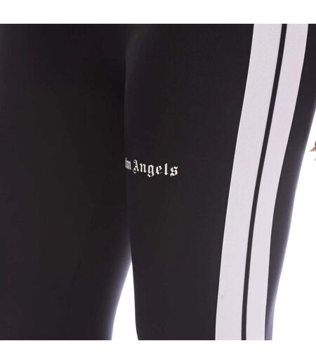 Legging track femme noir / blanc Palm Angels