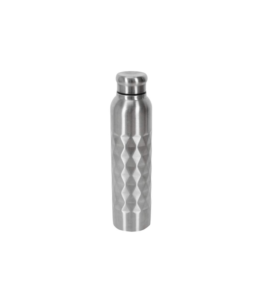 Bouteille Isotherme Simple Paroi 1L Argent-1