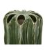 Vase en Céramique Cactus 31cm Vert-3