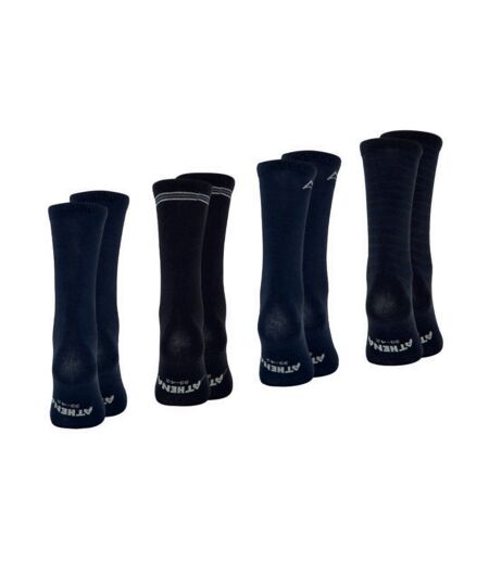 Lot de 4 paires de chaussettes mi-hautes homme Ecopack Athena