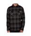 Chemises Manches Longues Noir/Gris Homme Salty Crew Flannel - L