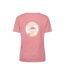 Womens/ladies Landscape T-shirt Pale Pink Mountain Warehouse-2