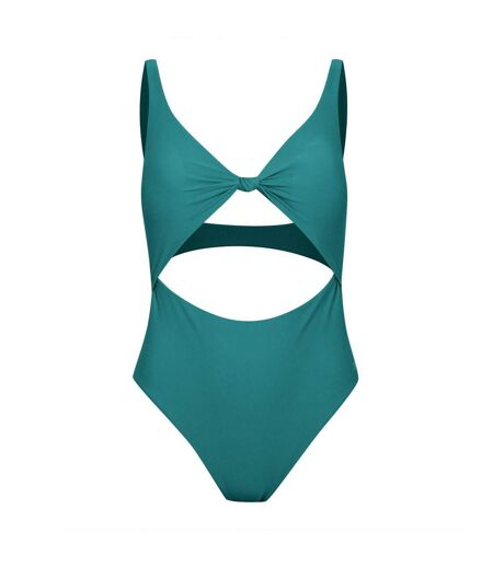 Womens/ladies Knotted One Piece Swimsuit Poseidon Jack Wills