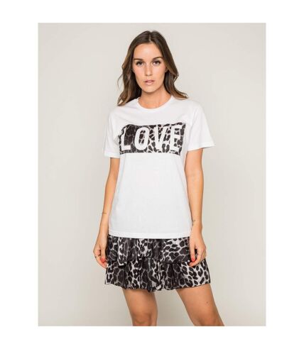 T-shirt col rond message FOVE - Dona X Lisa
