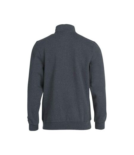 Clique Unisex Adult Basic Half Zip Sweatshirt (Anthracite Melange)