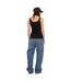Débardeur femme côtelé col rond avec print devant Lost Vondutch-5