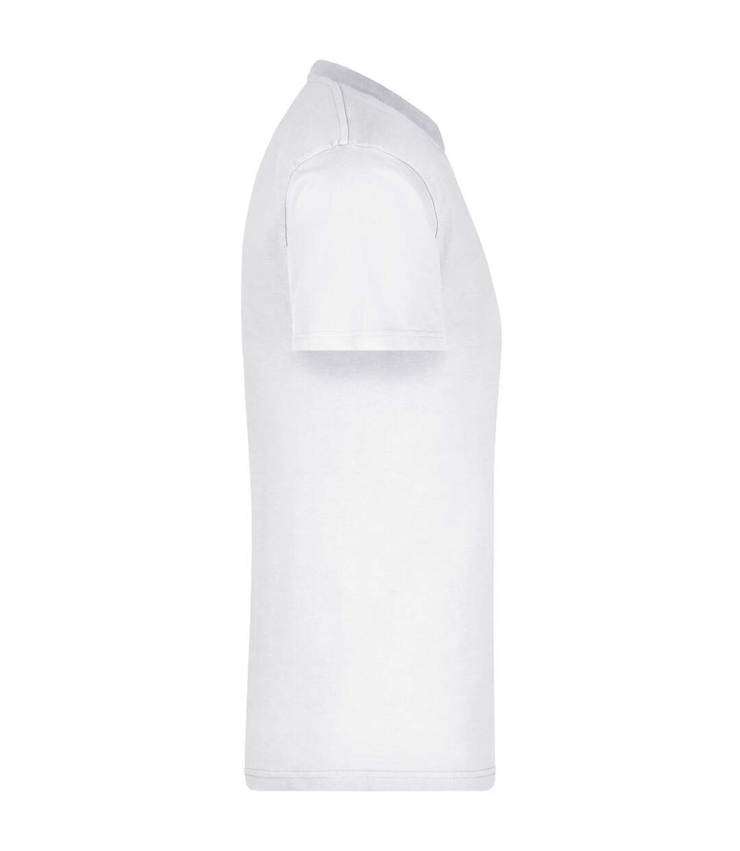 T-shirt Adulte Blanc James And Nicholson-4